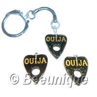 Ouija Board Black Keyring - Click Image to Close